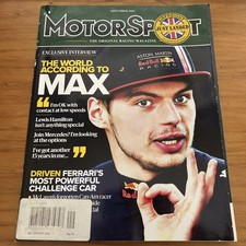 Motorsport Mag 2019 The World According to Max Verstappen Ferrari 488 Zerex
