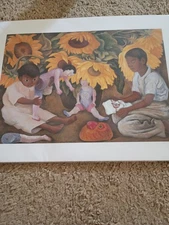 Sunflowers : Diego Rivera : 1943 : Archival Quality Fine Art Print