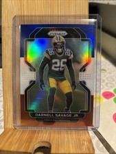 2021 Prizm Red White Blue Darnell Savage Jr Football Card 142 Packers