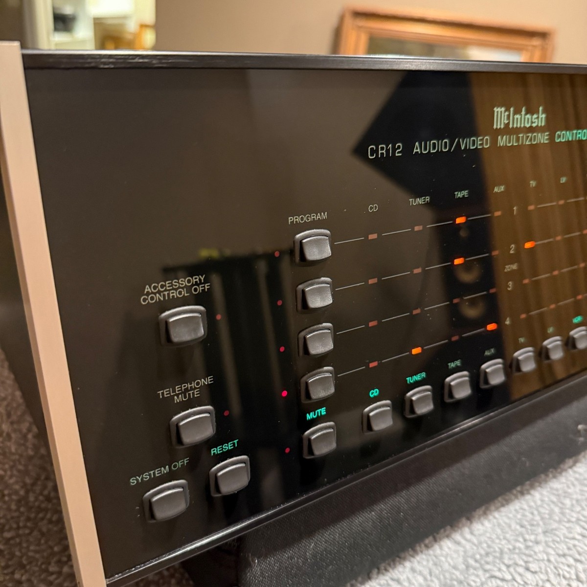 MCINTOSH CR-12 Audio/Video Multizone Control System W/ NIB REMOTE