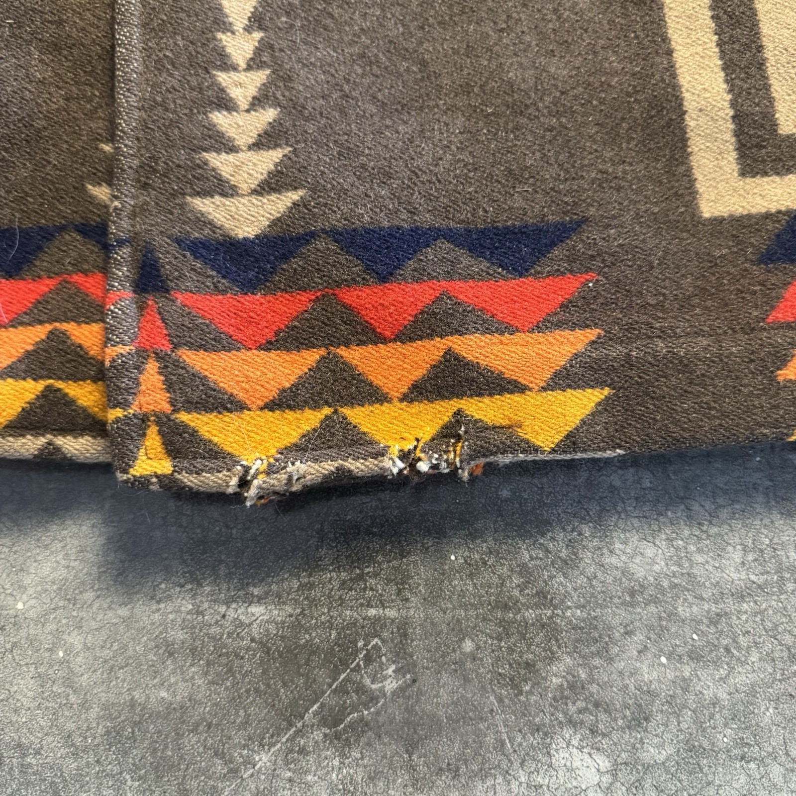 Pendleton Chief Joseph Button Up Coat Dark Brown … - image 3