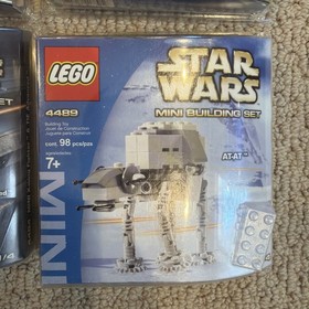 NEW IN BOX!! Lego 4489 4491 4485 4484 Star Wars MTT AT-AT X wing Sebulba podrace