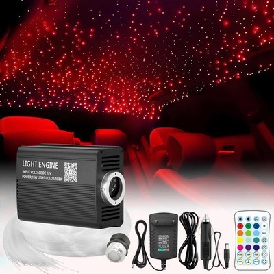 Twinkle Starlight Headliner Light,16W 500pcs 6.5ft Star Ceiling Fiber Optic L...