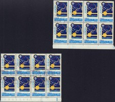 SPAIN 2007 BOY SCOUTS EUROPE JAMBOREE 2 BLOCKS OF 8 SCOUTING