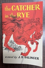 The Catcher in the Rye by J. D. Salinger vintage paperback book Banned Books EUC