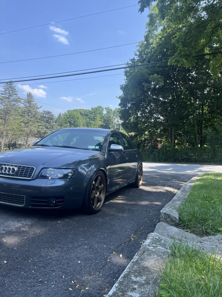 2005 Audi S4. Dolphin Grey, 128k miles automatic with paddle shift. - Image 3 of 4