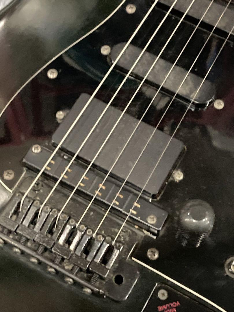 Electric Guitar Casio MG-510 Midi Black Made in Japan S/N Electric Guitar Casio MG-510 Midi Black Made in Japan S/N