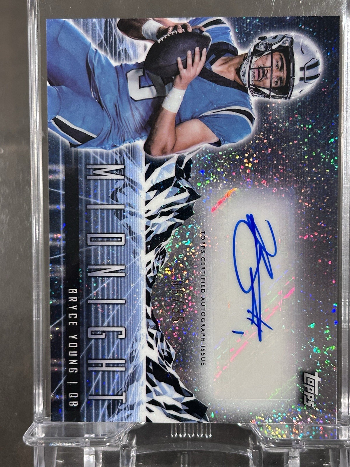 2024 Topps Midnight - Horizon Signatures Bryce Young Autograph /35