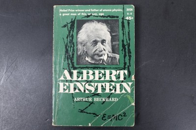 Albert Einstein Arthur Beckhard 1959 Vintage Paperback Biography Avon PB