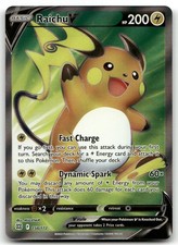 Raichu V (Full Art) Holo Ultra Rare 158/172 SWSH09: Brilliant Stars NM on eBay