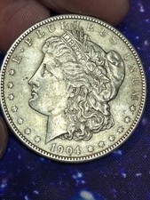 1904 Morgan Silver Dollar AU++