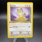 Pokemon Meowth 56/64 First Edition - Jungle Regular - LP