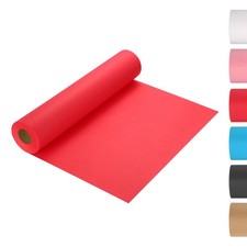 Kraft wrapping paper, 787'' x 13.7'' with shrink film, for red