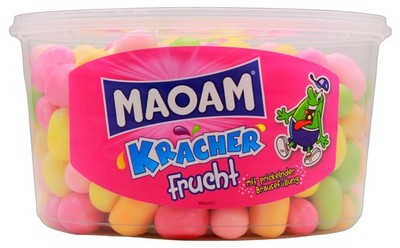 Maoam Frucht Kracher Tub-265 pcs
