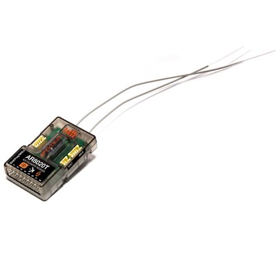 Spektrum AR8020T DSMX 2,4 Ghz 8 Kanal Telemetry Empfänger