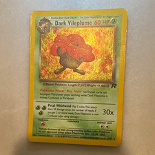 Wizards of the Coast Dark Vileplume Holo Rare 13/82 Team Rocket 2000 60 HP