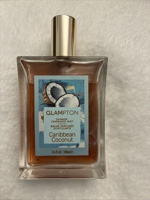 Glampton Caribbean Coconut Shimmer Fragrance Mist 3.4 oz