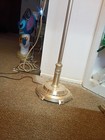 Antique Vintage Art Deco Torchiere Floor Lamp With Milk Glass/Bell Lamp Shade  — photo 6
