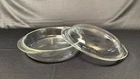 Vintage Pyrex Casserole Round Clear Glass Dish 221 with 684 Dome Lid Baking
