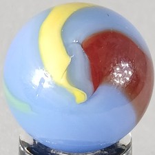Vintage Imported Swirl Marble .62 Inches Near-Mint Condition Combined Shipping