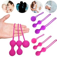 Kegel Exerciser Weights Pelvic Floor Ben Wa Balls Vaginal Bladder Control Set US