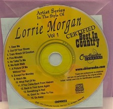 90023 LORRIE MORGAN CHARTBUSTER KARAOKE CDG LOT FL GA