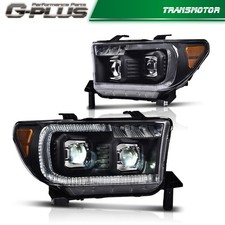 Dual Led Projector Headlights Fit For 2007-2013 Toyota Tundra 2008-2017 Sequoia Dual Led Projector Headlights Fit For 2007-2013 Toyota Tundra 2008-2017 Sequoia
