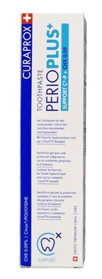 Curaprox Perio Plus Suport Zahnpasta mit +0,09 CHX Bakterien hemmend Zahnfleisch