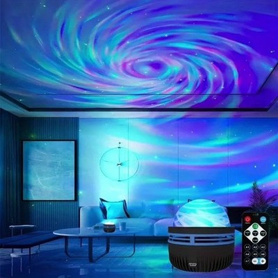 Projector Galaxy Starry Sky Night Light Ocean Star Party Speaker LED Lamp Remote