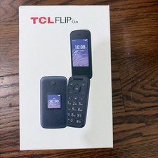 TCL 4058W Go Flip Large Button Keypad T-Mobile Flip Phone B21