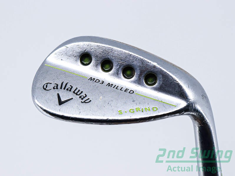 Callaway MD3 Milled Chrome Lob Wedge 60° Steel Flex Right 35.5in S-Grind