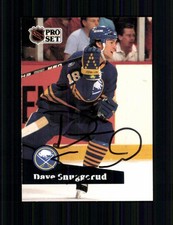 Dave Snuggerud NHL USA Traiding Card Original Signiert + A 252598