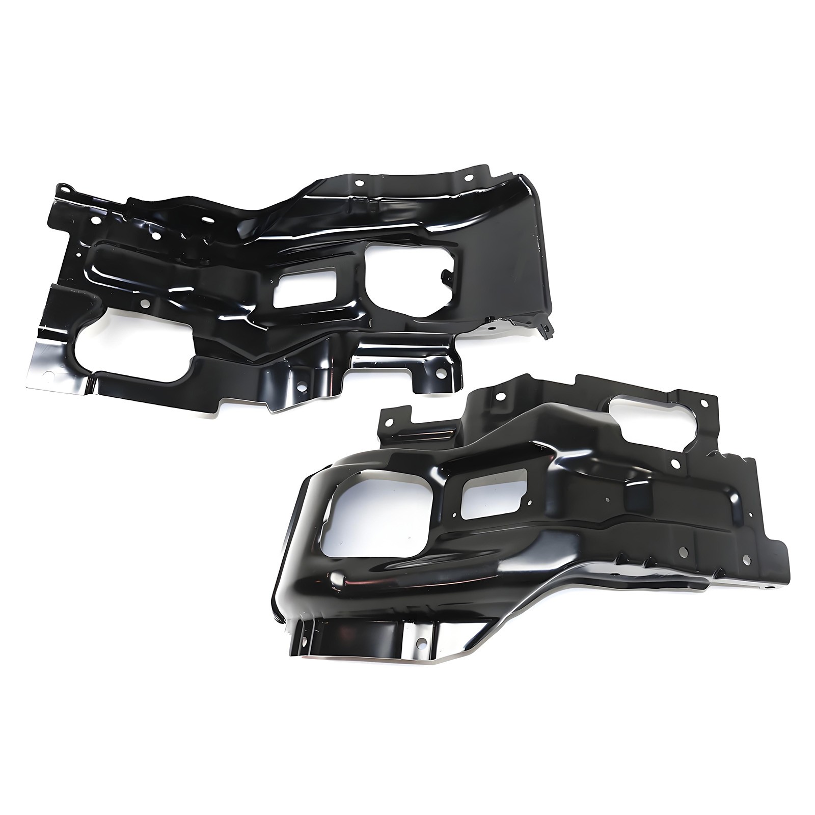For 2015-2019 GMC Sierra 2500 HD Front Bumper Impact Bar Bracket Pair Left+Right