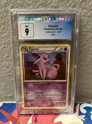 Espeon graded CGC 9 for sale on eBay