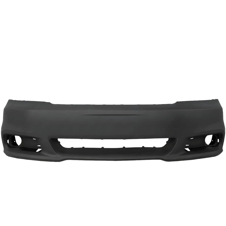 Front Bumper Cover Paintable & Fog Lights Covers Kit For 2011-2014 Dodge Avenger - Image 2 of 4
