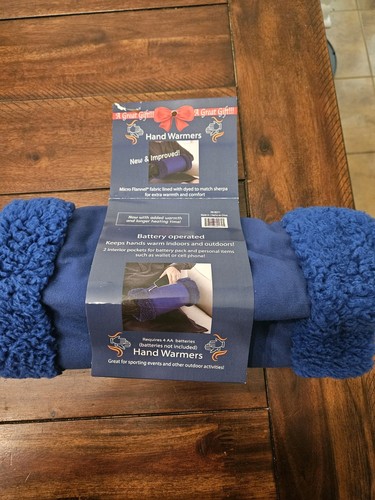 Hand Warmer Battery Operated New Blue - Picture 7 of 12