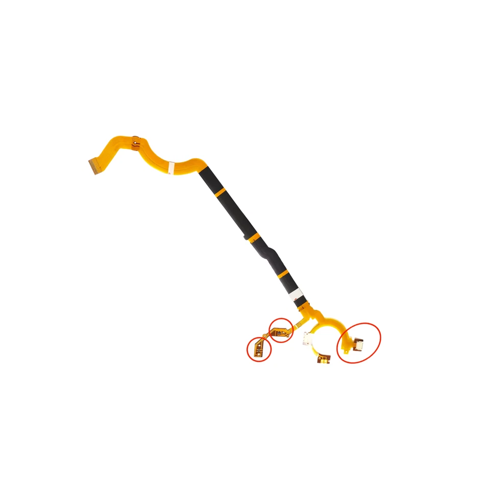 Cable Flex con Enchufe para Fujifilm XF1 X-F1 Autofoco Lente Cable Conexión Foto 2 de 4