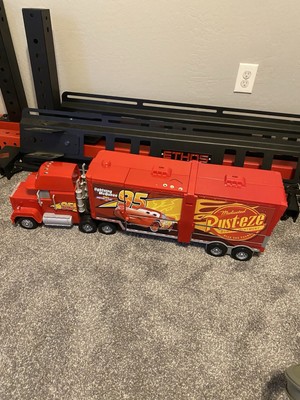 Disney Pixar Cars Super Track Mack 2-in-1 Hauler Mega Racetrack (Includes  Cars!)