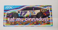 Chris Buescher #17  RFK Racing Atl Cinnamon Toast Crunch 5"x2" Decal