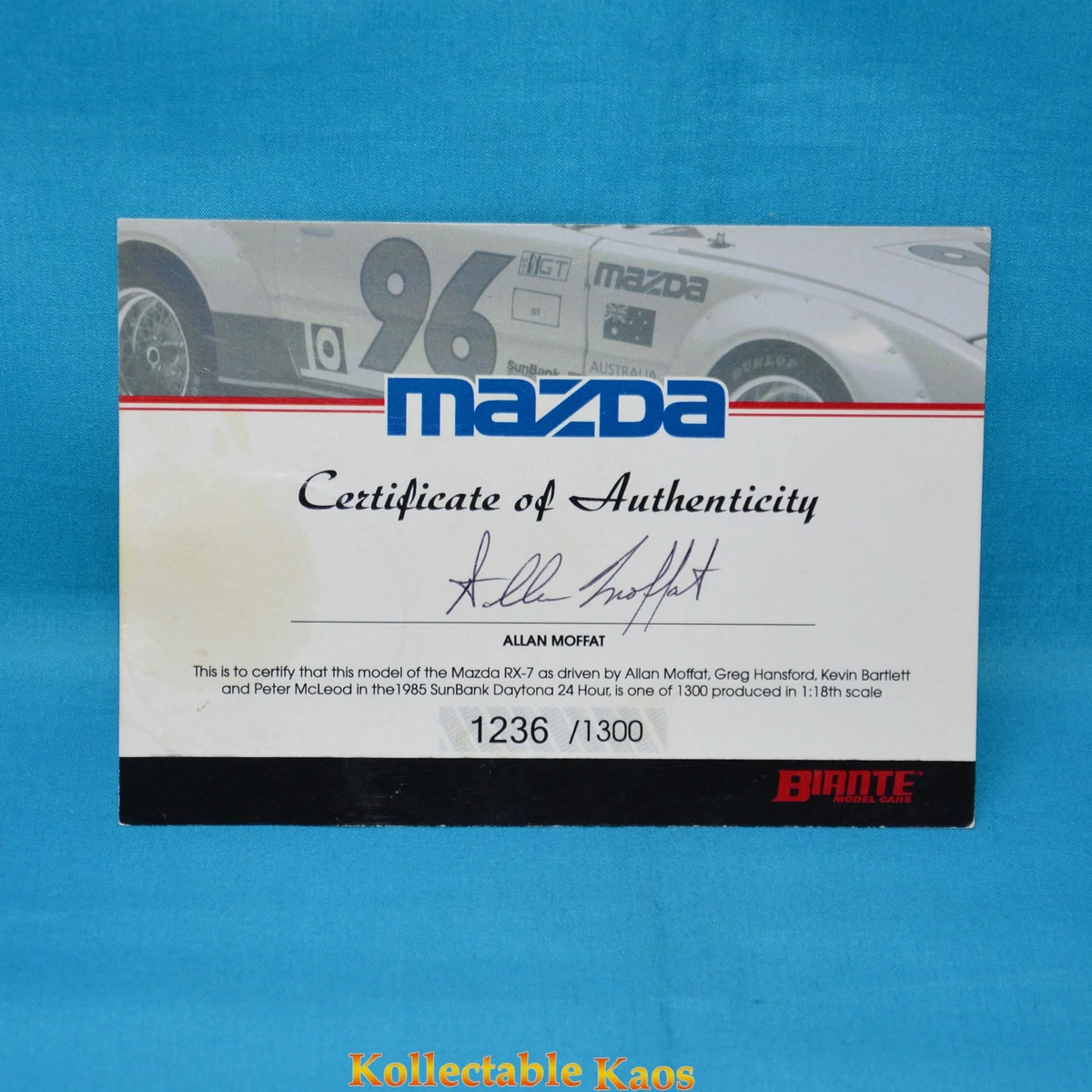 Biante Mazda Diecast Cars, Trucks & Vans for sale | Shop with