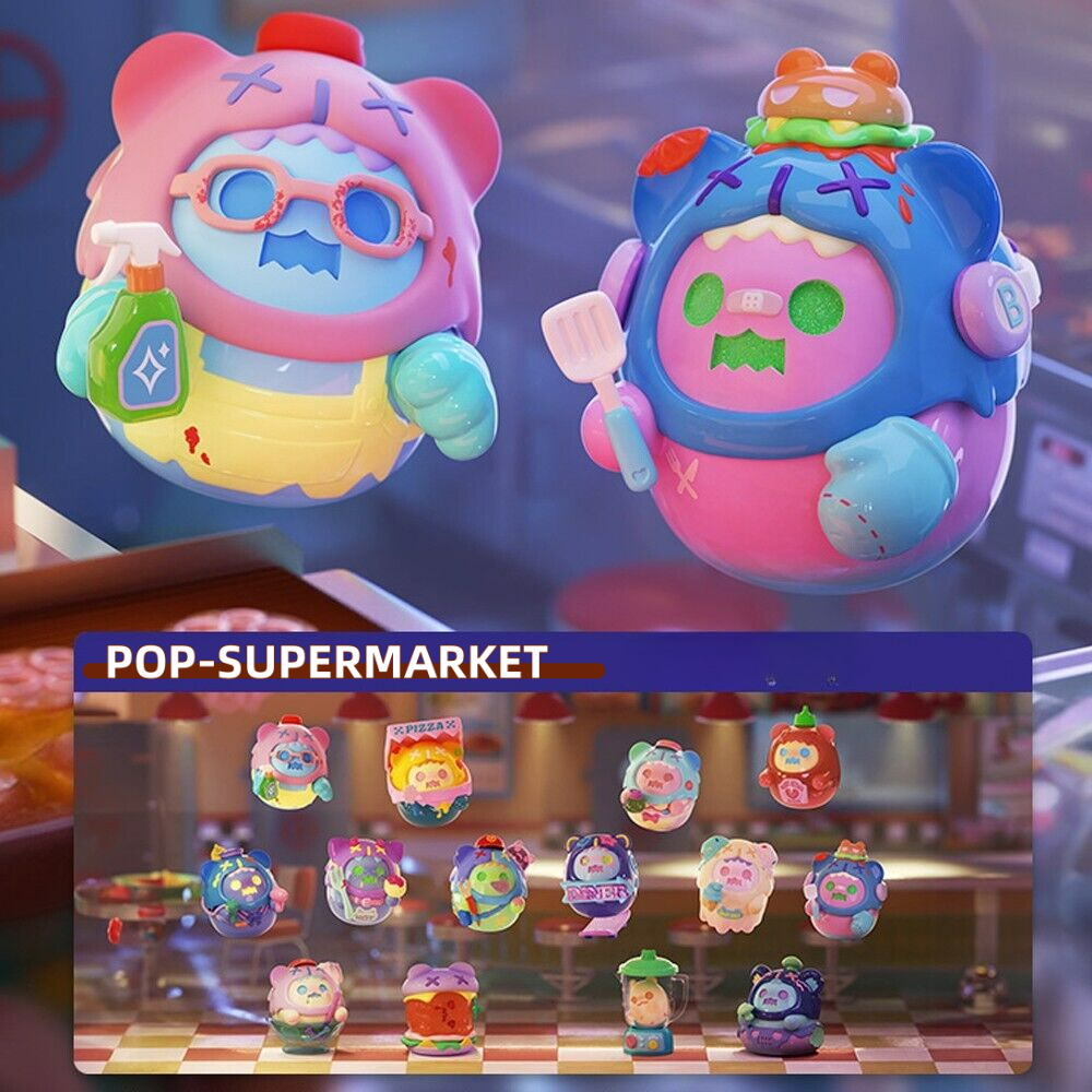Shinwoo Strange Ghost Diner Blind Box Mystery Figurine