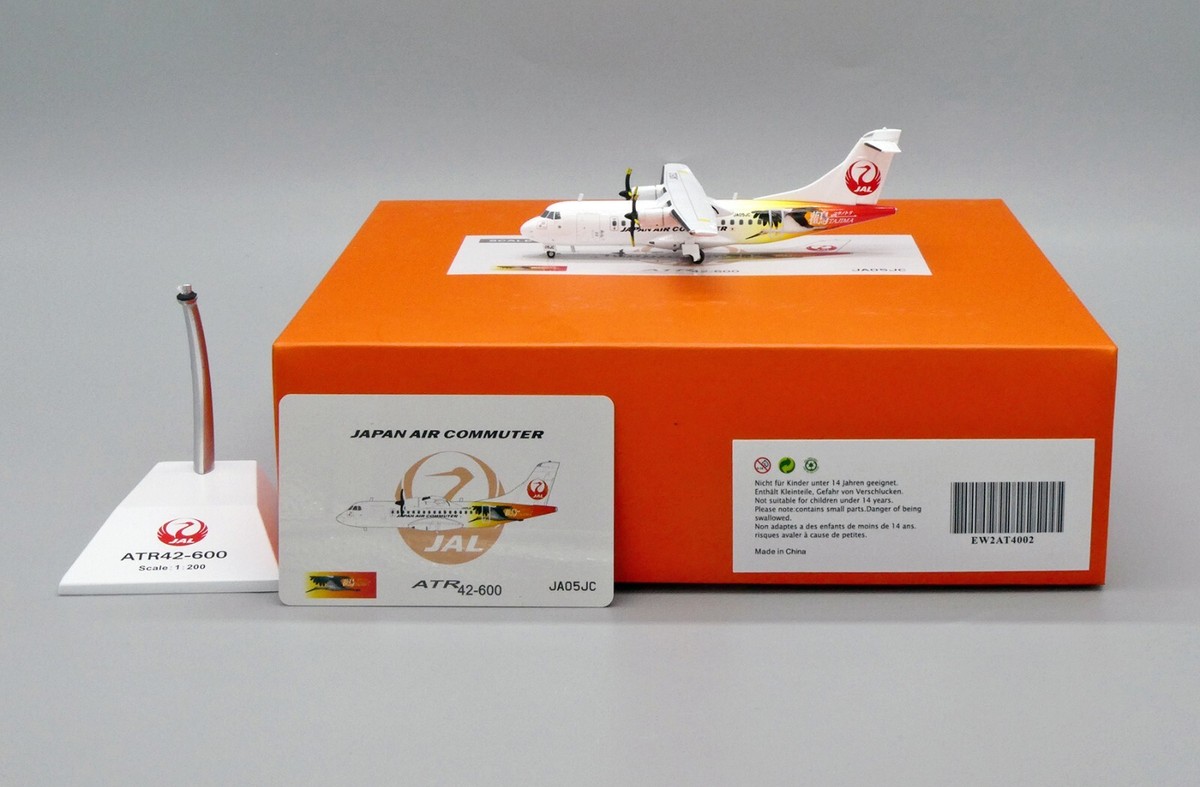 航空機・ヘリコプター JAC ATR42-600 JA05JC JC Wings 1:400 1/400 ATR42-600 JAC 日本エアコミューター コウノトリ JA05JC