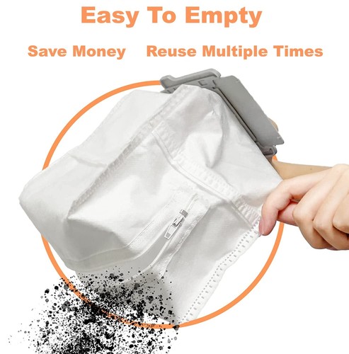 4 Stück Wiederverwendbare Staubbeutel mit Reißverschluss für iRobot Roomba Staubsauger i1 i2+ i4+ i6+ i7 i8 - Bild 2 von 4