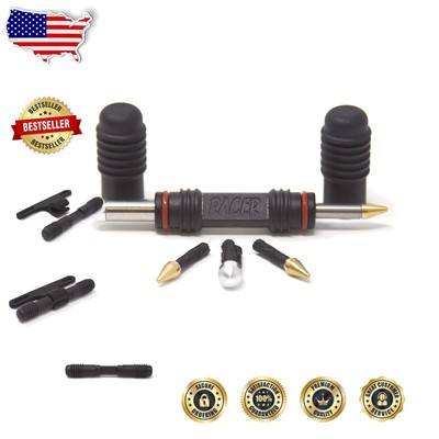 Essential Tubeless Bicycle Tire Plugger - Ultra Light 14g Carbon Design