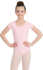Capezio girls Short Sleeve Leotard - Girls