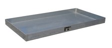 Small container tray 940 x 470 x 60 mm 25 liter drip tray Bauer-S&uuml;dlohn