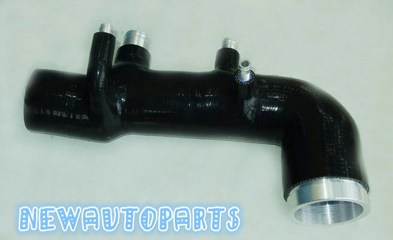 BLACK For Subaru GC8 EJ20 WRX STI Induction Turbo Intake/Inlet Hose 1998-2000 99 - Image 4 of 4