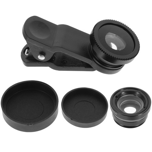 Wide-angle Macro Fisheye Lens Set Mobile Phone Kit for Smartphone - 第 6/12 張圖片