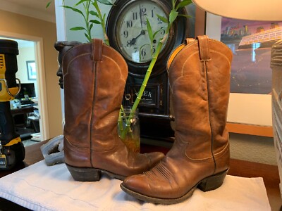 Bottes Cowboy Tony Lama 7005 – Homme – Marron – Pointure 8.5 EE (Très Bon état)