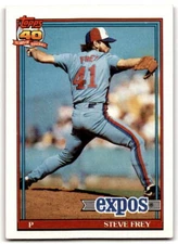 1991 Topps #462 Steve Frey EX/NM Expos ID:43333